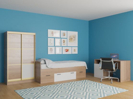 Комплект мебели для детской комнаты ДК 2.1